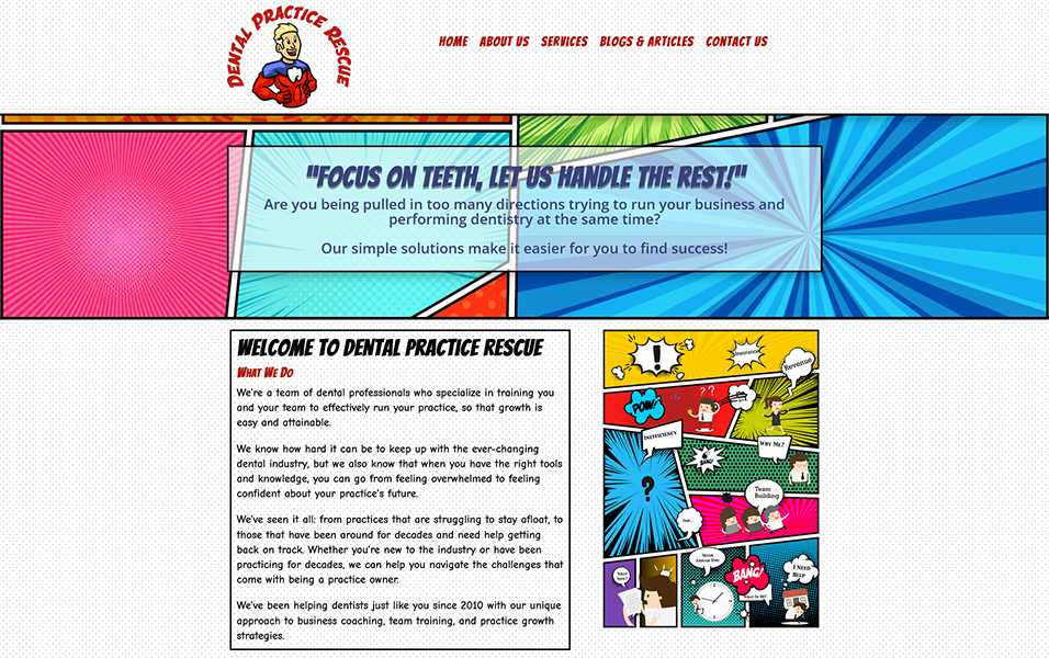 Dental Practice Rescue Website